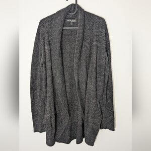 Barefoot Dreams Med Cozy Chic Lite Island Cardigan - Grey